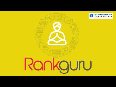 SRI CHAITANYA SCHOOL || ABOUT RANK GURU DIGITAL APP