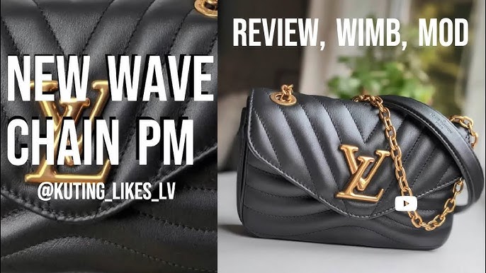 New Wave MM Chain Bag - Luxury New Wave Black