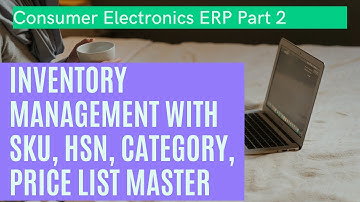 Consumer Electronics Distributor ERP Software Demo Part 2.