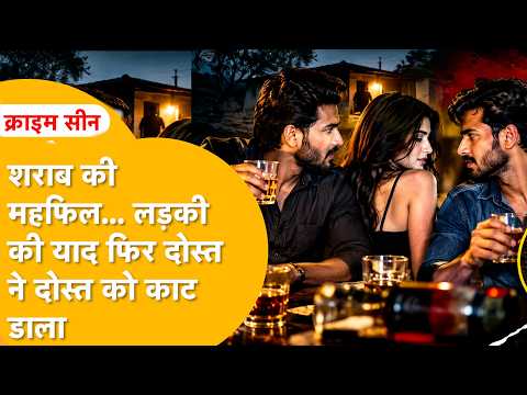 शराब, शक और एक लड़की... दोस्ती का हुआ खौफनाक अंत, महिला बनी जान की दुश्मन