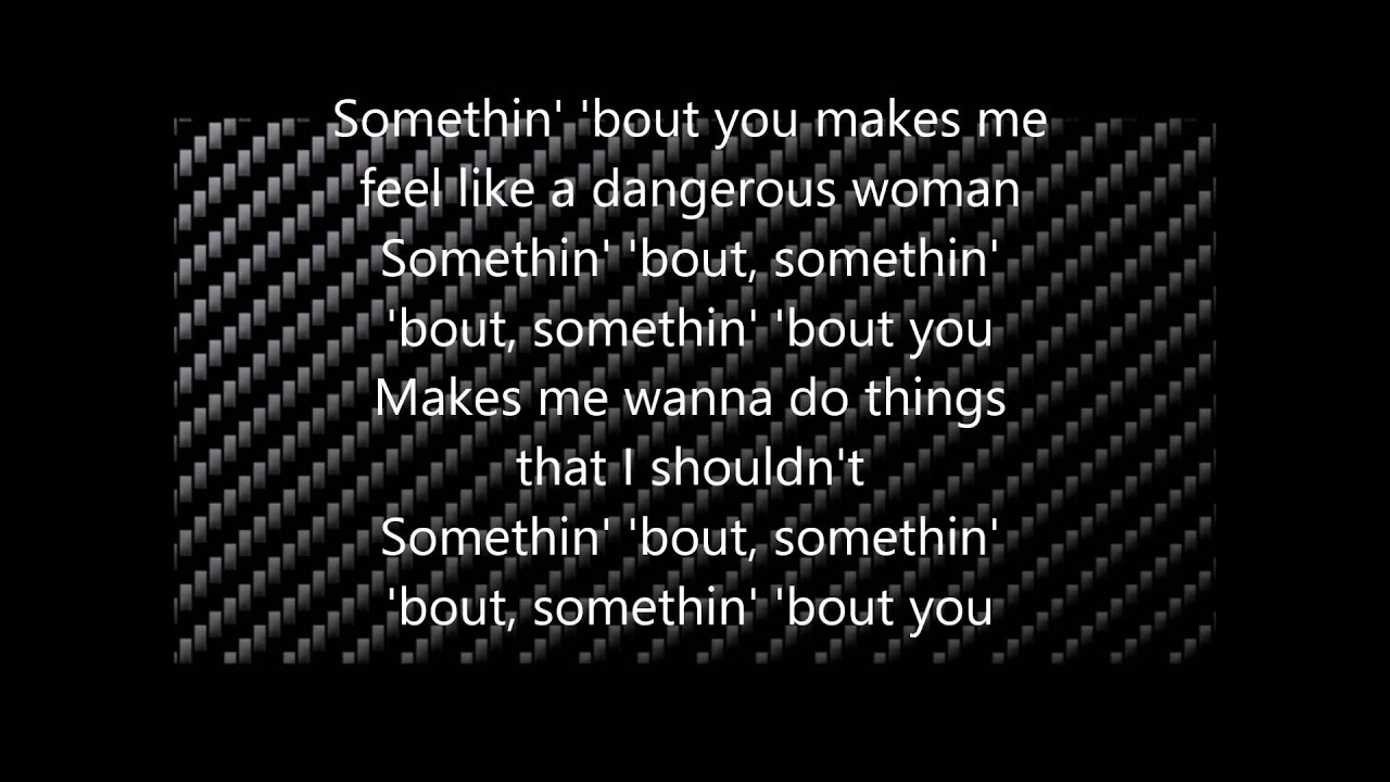 Ariana Grande- Dangerous Woman (with lyrics) - YouTube Ariana Grande- Dange