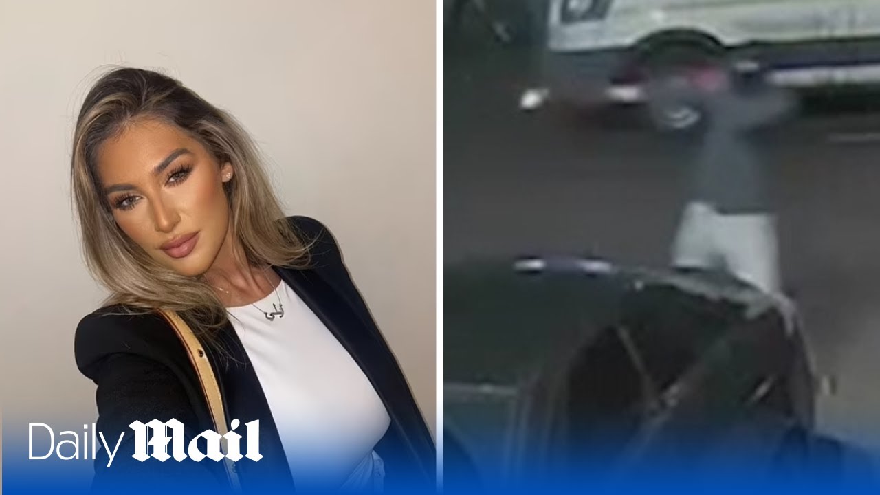 Horrifying CCTV footage of moment gunman opens fire killing innocent Elle Edwards