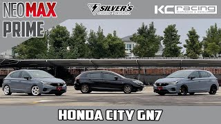 ช่วงล่าง Silver's Neomax Prime ให้กับเจ้า Honda City ทั้งล้อขอบ 15 และ 17 By Kc Racing