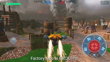 THE FACTORY MAP IS BACK!!!!! [War Robots]