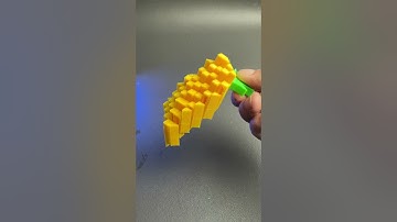 3D Printed pixel pineapple fidget #3dprintable #satisfying