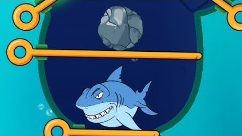 Fish rescue mobile game pull the pin fish game Android iOS game