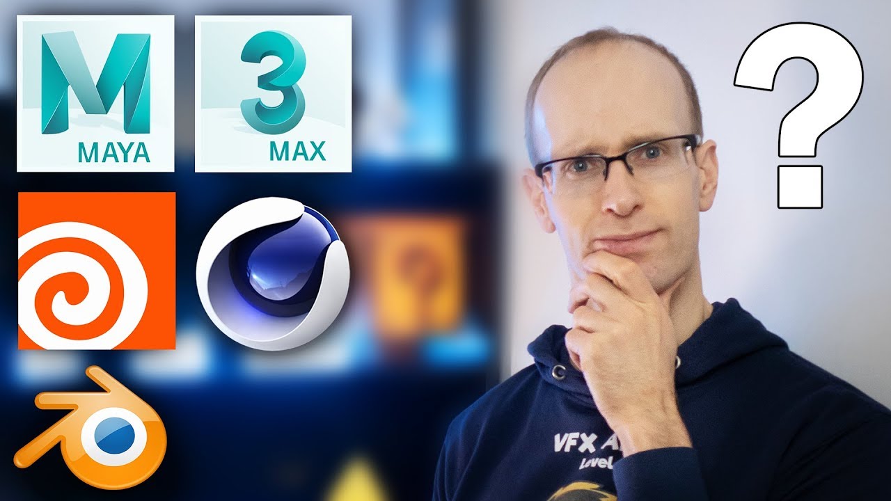 ufuldstændig afbryde velsignelse What is the BEST 3D Software? Maya vs 3dsMax vs Cinema 4D vs Houdini vs  Blender - YouTube