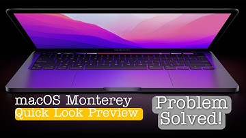 [SOLVED] #shorts 100% WORKED!! macOS Monterey Video Quick Look Preview Features not Working Well