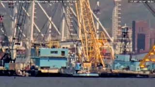 Chesapeake 1000 Pulls wreckage from the Francis Scott Key downed Bridge Site