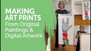 Making Prints from Original Paintings | Why I Offer Art Prints