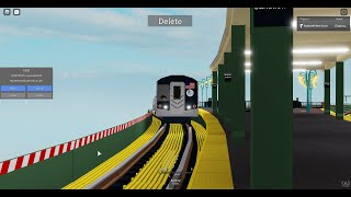 BMT Subway: Manhattan bound R160A-1 (L) train @ Broadway Junction