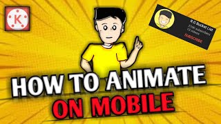 how to animate on your phone | how to Animate like @sicknik @rg bucket list,  @kritichow