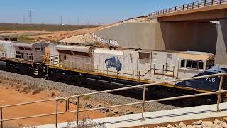 FMG 5 Header with empty rake Pilbara