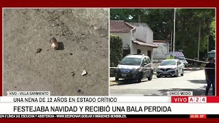 🚨 ¿DE DONDE VINO LA BALA?: UNA NENA DE 12 AÑOS EN ESTADO CRÍTICO