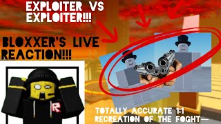 TSB's Exploiter Vs Exploiter EPIK FIGHT (normal wildlife activity)