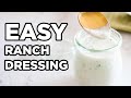 How to Make Ranch Dressing | Easy Ranch Sauce in Under 5 minutes