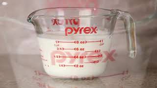 Pyrex Glass Measuring Cup Set (3-Piece, Microwave and Oven Safe),Clear