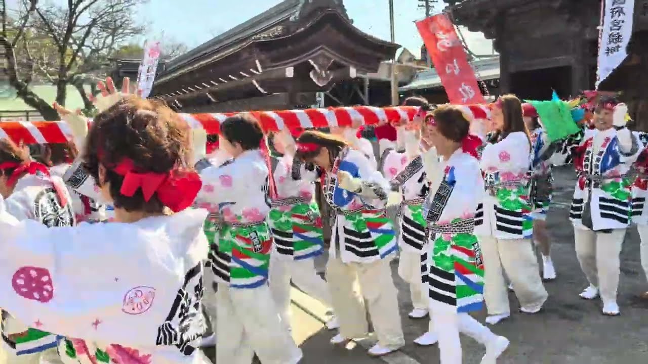 【国府宮はだか祭り　あいれん・儺追笹奉納（なおいざさほうのう）】 愛知県稲沢市　2026年3月1日（日）　Aichi-Japan