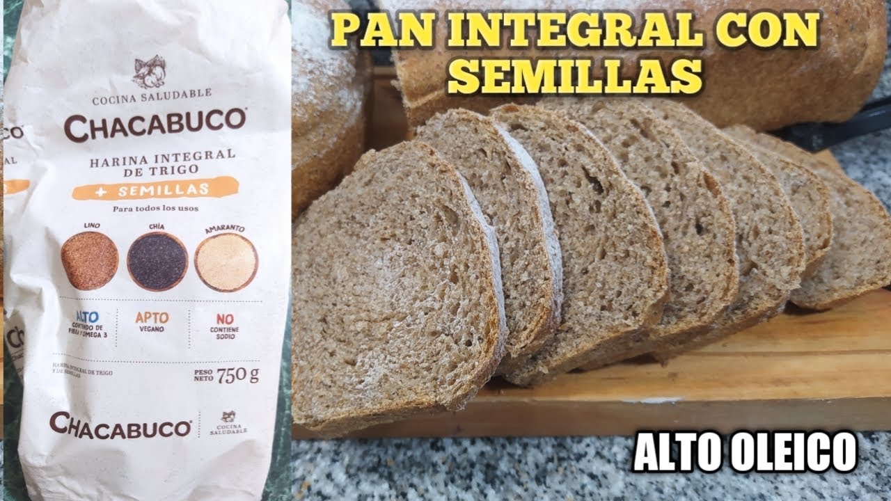 Como hace un PAN INTEGRAL CON SEMILLAS - YouTube