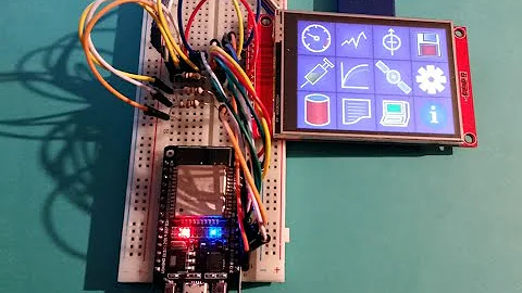 Using ESP32 With LCD ILI9341, TOUCH XPT2046 & SPI SD Card