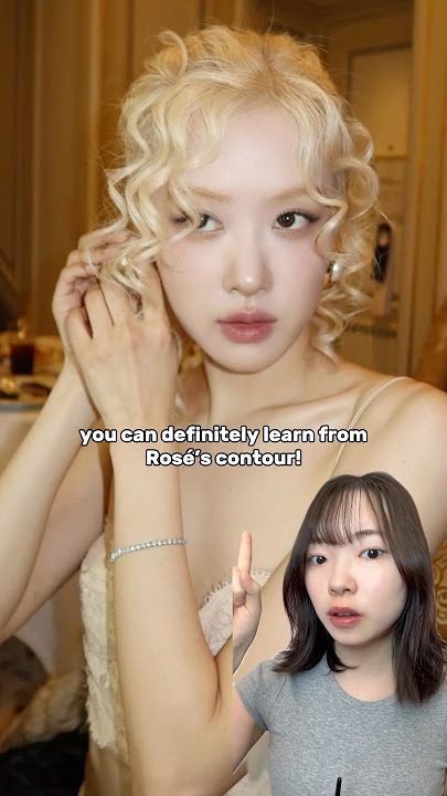 HOW TO: Rosé's nose contour 🌟 #kpop #yesstyle #makeup #contour