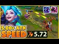 NEW SEASON 11 ATTACK SPEED RECORD (WTF INTERACTION) - BunnyFuFuu | League of Legends