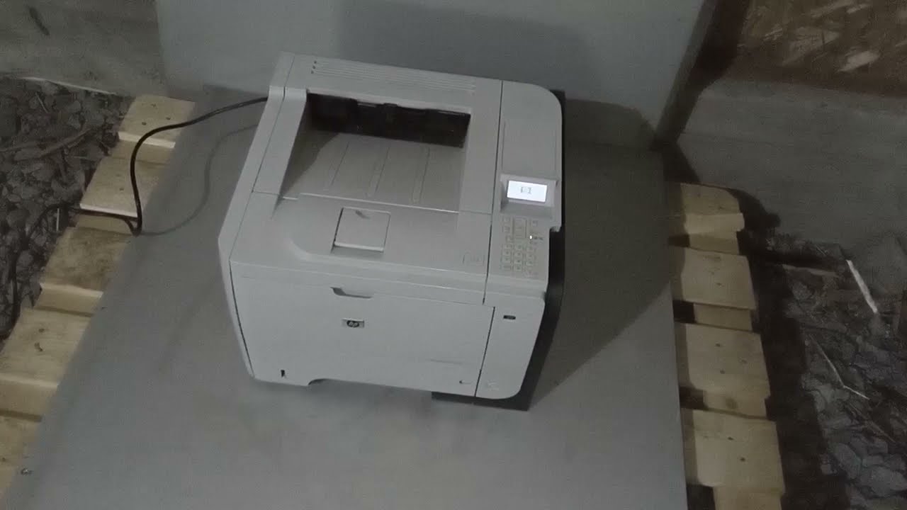 Принтер НР Лазер Джет 3015 - YouTube