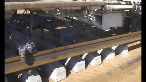 Mechanized Track Laying - NTC Operation
