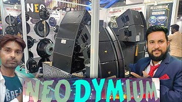 Neodymium Speakers price india | Dj expo 2023 | @MUSICIANSANJAYJOSHI