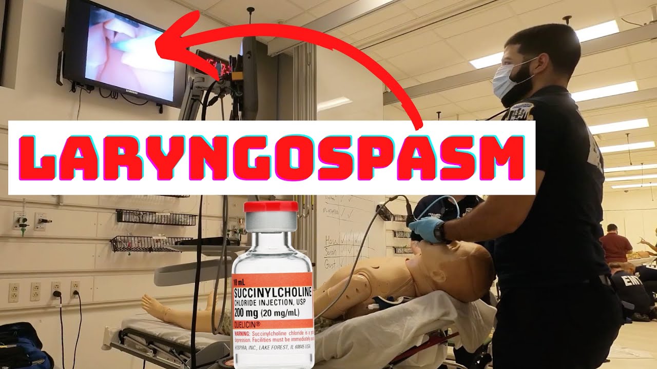 Difficult Airway with Laryngospasm utilizing GlideScope Video