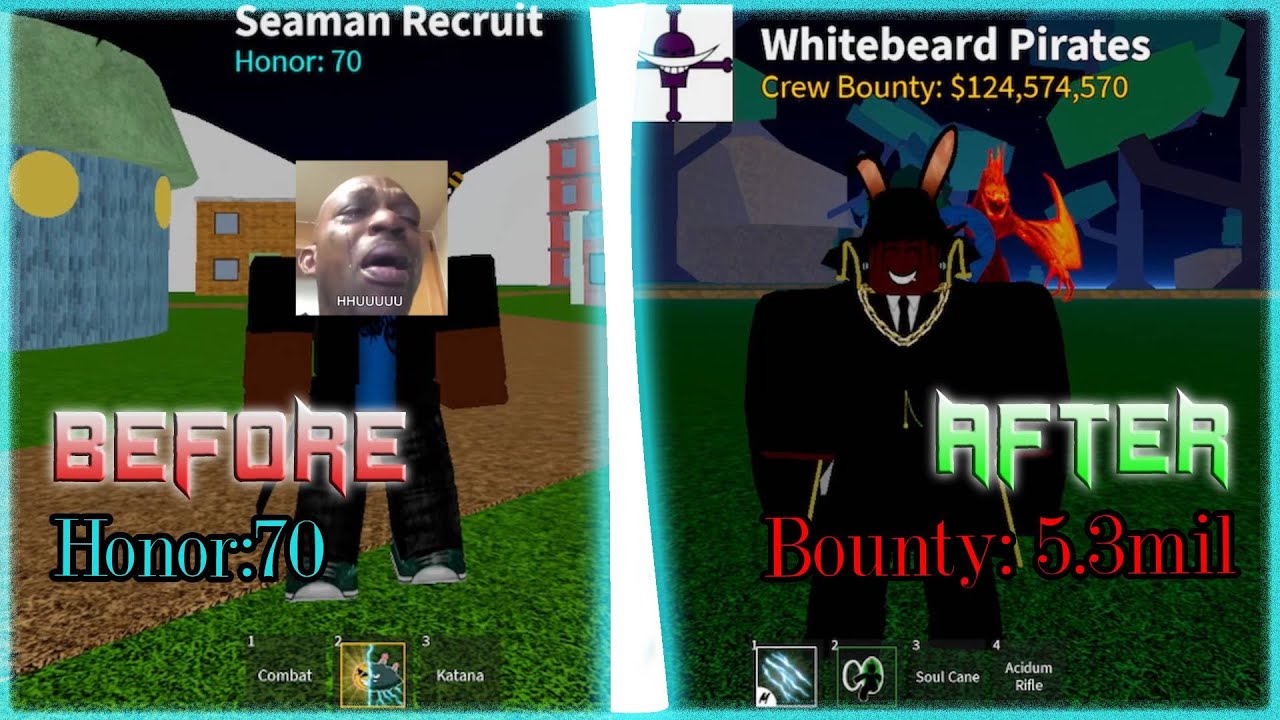 Bounty and Honor System, Blox Fruits Wiki