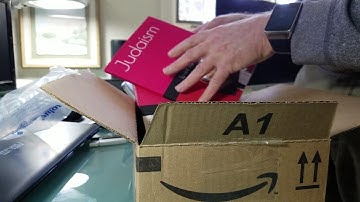 Unboxing of my two newly published paperback books using Amazon Create Space