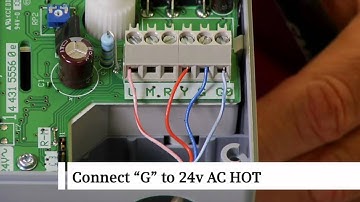 Siemens Wiring an SQS65U Actuator with Modulating Control Signal