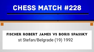 Fischer Robert James vs Boris Spassky • st Stefan/Belgrade(19) 1992