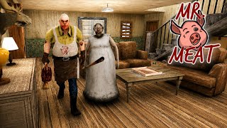 Granny Enters Mr Meat’s House at Night! 😨 screenshot 5