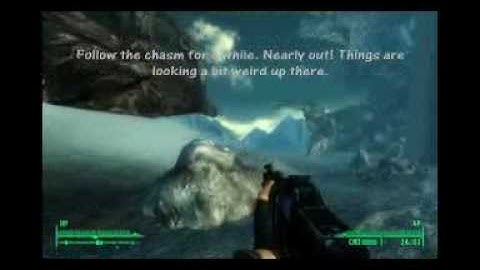 Fallout 3 - Getting out of the map on Operation Anchorage