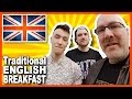 Traditional English Breakfast in Southampton England Review with Lewis and Harry