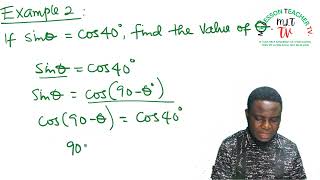 Trigonometry 1 lec002 Complementary angles 2