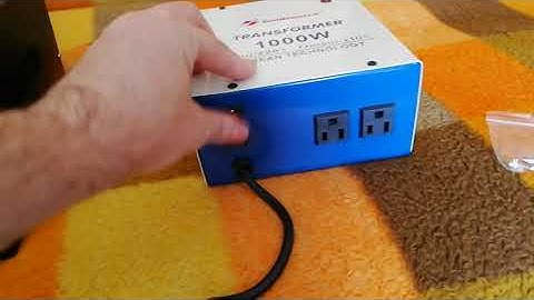 Review of Goldsource step up down transformer