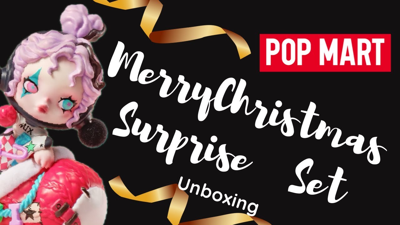 POPMART ポップマートストア　2024 メリークリスマス サプライズセット POPMART】2024Christmas surprise Set開封 - YouTube
