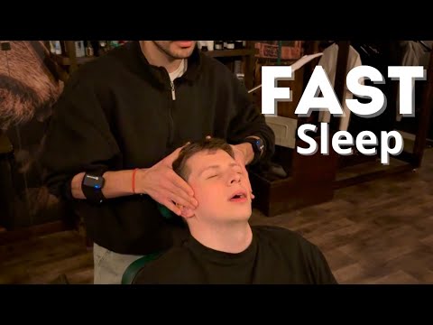 ASMR Barbershop Massage | Head, Face & Hands Relaxation with Electro Comb Vibration Therapy