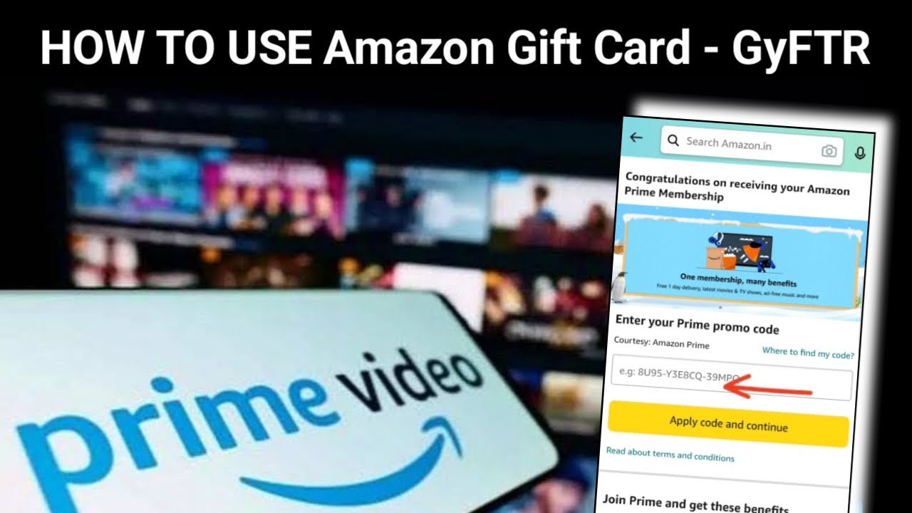 Discover more than 194 amazon prime membership gift card best