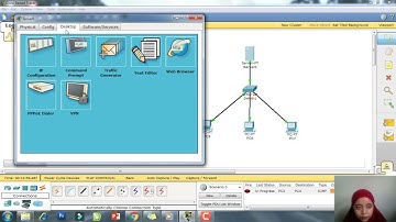 SIMULASI JARINGAN KOMPUTER, PEER TO PEER & CLIENT SERVER