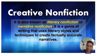 Conventions and Forms || Creative Nonfiction