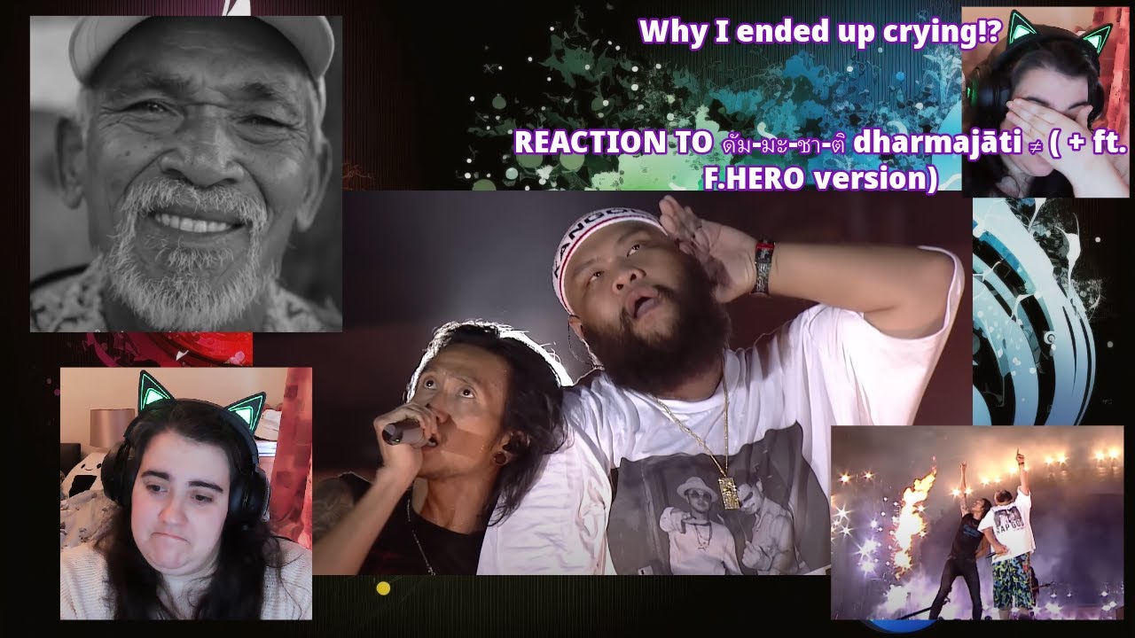 REACTION TO BodySlam ดัม-มะ-ชา-ติ dharmajāti ≠ ( + ft. F.HERO version)
