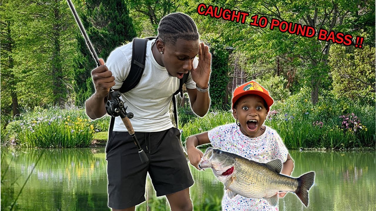 Took My Little Sister Bass Fishing (YOU WONT BELIEVE WHAT SHE CAUGHT!!)