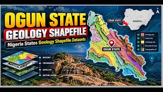 Geology Shapefile of Ogun State: Nigeria States Geology Shapefile Datasets