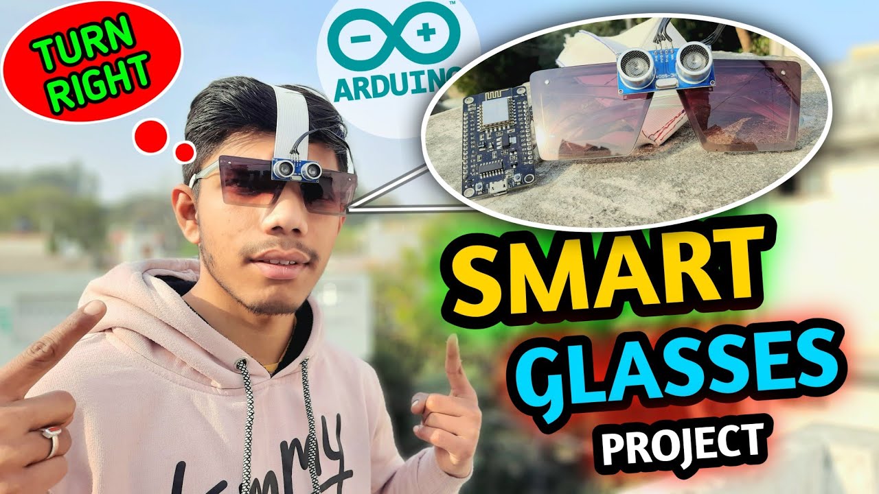 How To Make Smart Glasses for Blinds๐ฅ๐ฅ|| NodeMCU || Arduino Project ...
