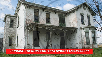 How to Analyze a Single Family BRRRR Deal