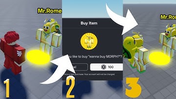 How to make Gamepass Morph in Roblox Studio / Creator Studio